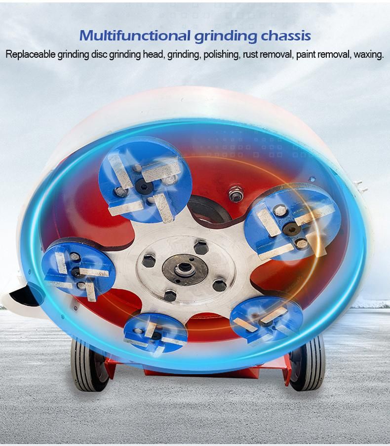Hand Held Coating Removing Polishing Epoxy Grinding Machine