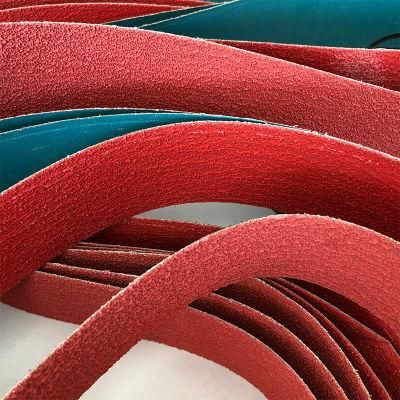 High Quality Premium Wear-Resisting Ceramic Grain Sanding Belt for Grinding Stainless Steel and Metal
