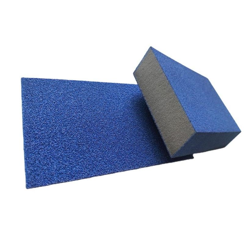 Parallelogram 80 to 240 Grit Kitchen Cleaning Sanding Sponge White Corundum Abrasive Block Polishing Drywall Wet or Dry Surface