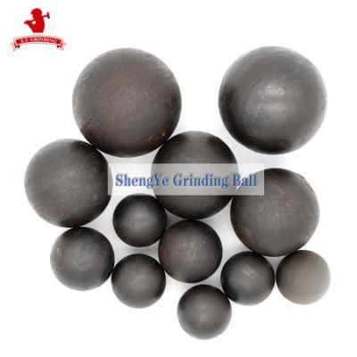 25mm Steel Forged Grinding Iron Ball Mill Ball Cast Grinding Iron Ball for Mining Coal Grinding