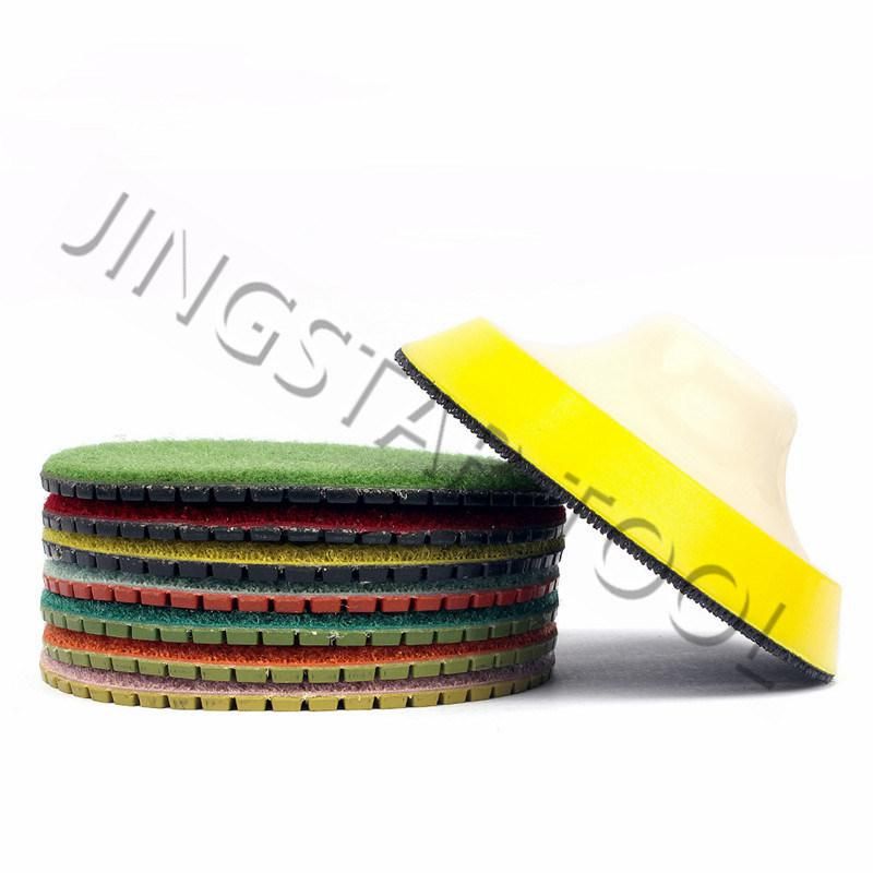 Diamond Polishing Pad with 58-11 Thread Concrete Stone