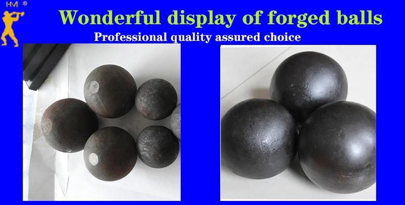 Forged Steel Grinding Balls for Ball Mill/Mining