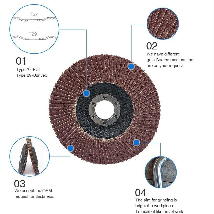Flap Disc with Aluminium Oxide for Metal
