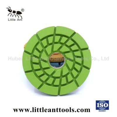 Little Ant Brand 5&quot; Resin Floor Polishing Pad, Easy Working for Marble, Granite, Concrete.