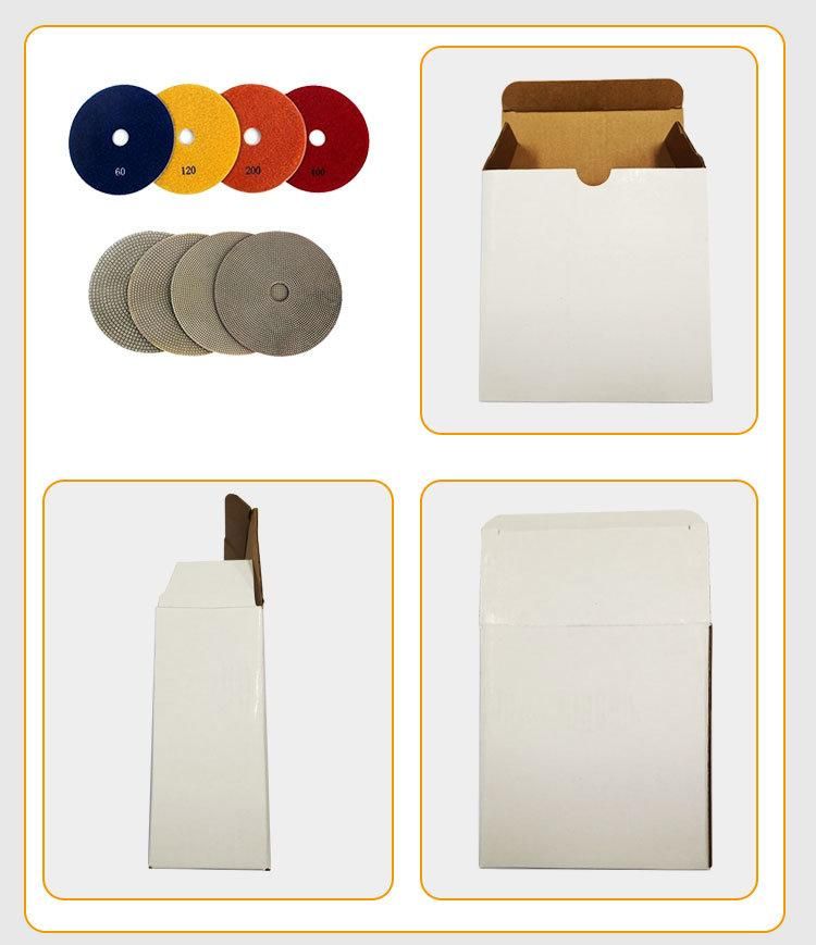 6inch Electroplated Metal Polishing Pads for Porcelain Tile