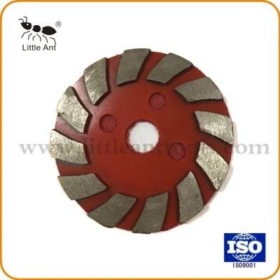 Red Back Metal Bond Diamond Flat Grinding Plate for Concrete.