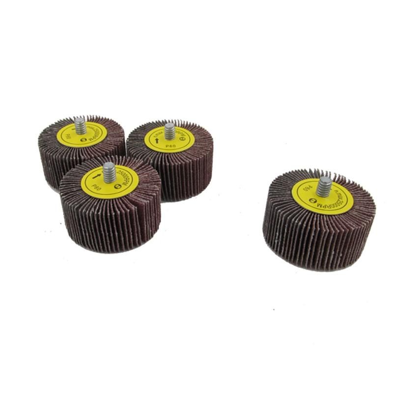 Flap Wheel with Screw Shaft Mount Flap Wheel Aluminum Oxide