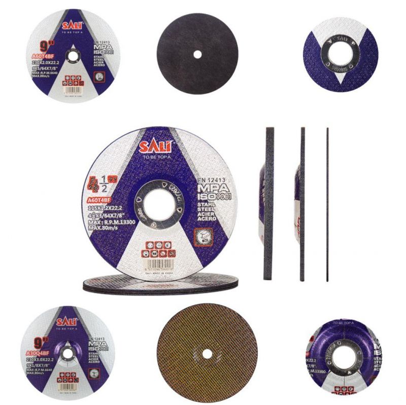 Depressed Center Abrasive Cutting and Grinding Wheel for Metal