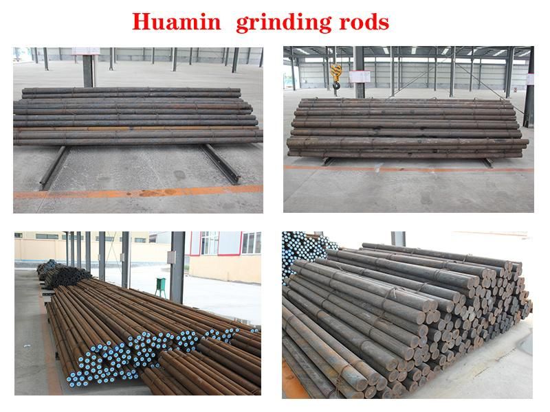 40mm High Tensile and High Hardness Grinding Steel Bars for Cement