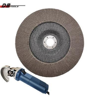 7&quot; 180mm Flap Disc Abrasive Tools Grinding Wheel Calcine Alumina Oxide for Stainless Steel Metal Derusting T27 Flat Assorted a/O