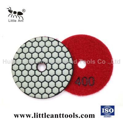 3inch Stone Fabrication Abrasive Type Resin Bond Dry Diamond Polishing Pads