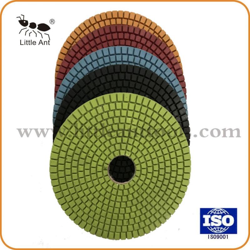 150mm Wet Polishing Diamond Polishing Pad for Marble Concrete Floor