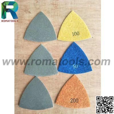 4&quot; 100mm Wet/Dry Diamond Polishing Pad Granite Concrete Marble Stone