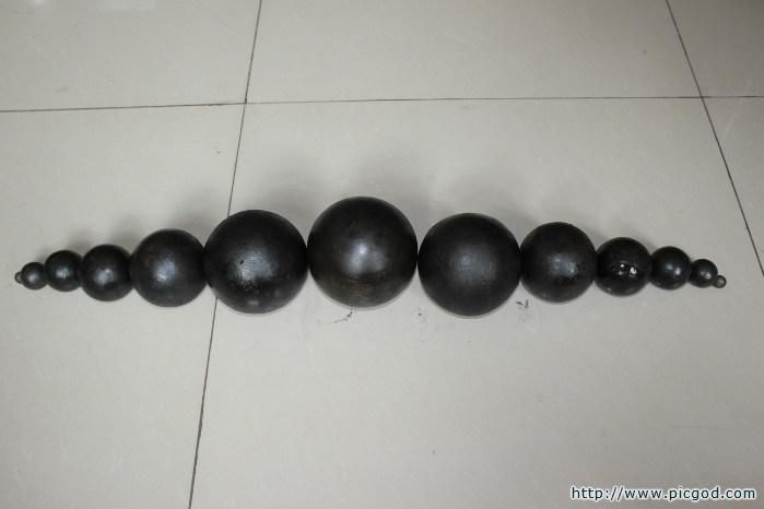 65mn Forged Steel Ball Diameter 100 Forged Ball Rolling