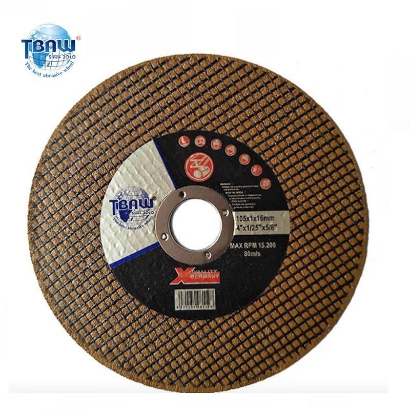 105X1.0X16mm Cutting Wheel for Inox/Stainless Steel Sharp Easy Cutting Disc