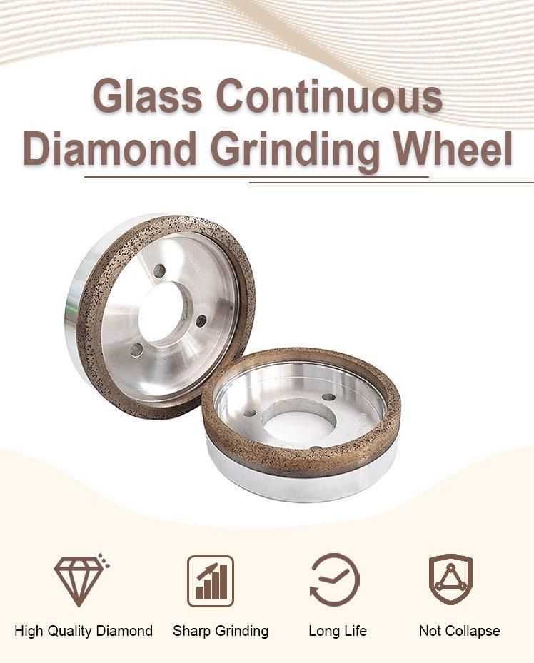 Metal Wheel Sintered Round Edge Glass Diamond Grinding Wheel