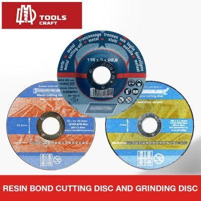 Depressed Center Grinding Discs for Metal and Ss