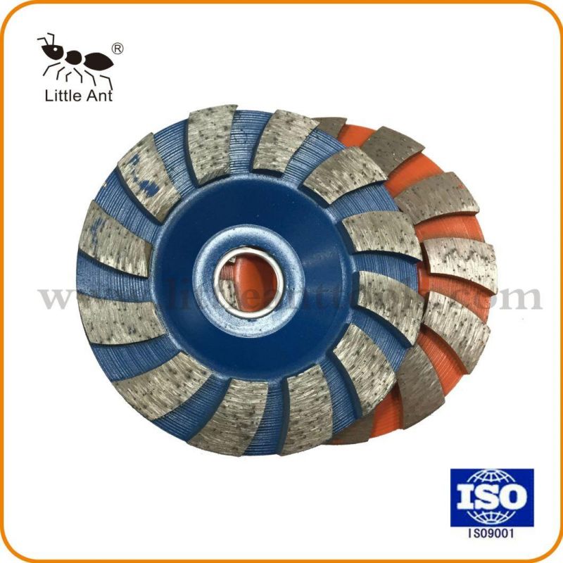 Concrete and Stone Polish Segmented Diamond Cup Grinding Wheel
