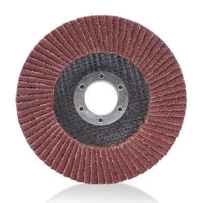 4&quot; 5&quot; 4.5&quot; 7&quot; Angle Grinder Polishing Manufacturer Flexible Zirconia Inox Abrasive Flap Disc for Stainless Steel