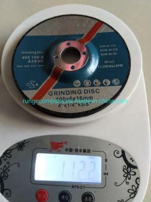 Power Electric Tools Accessories 4inch Cut off Cutting Wheels Grinding Wheel Disc Metal Stainless Steel