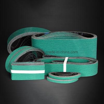 Zirconium Corundum Abrasive Paper Cloth Belt Roll Sanding Belt for Polishing Casting Parts