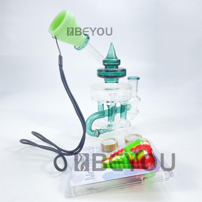 Healthy Smoking Mouthpiece for Glass Pipe Herb Smoking Use Kit