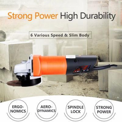 High Durable Power Tools 115mm Angle Grinder