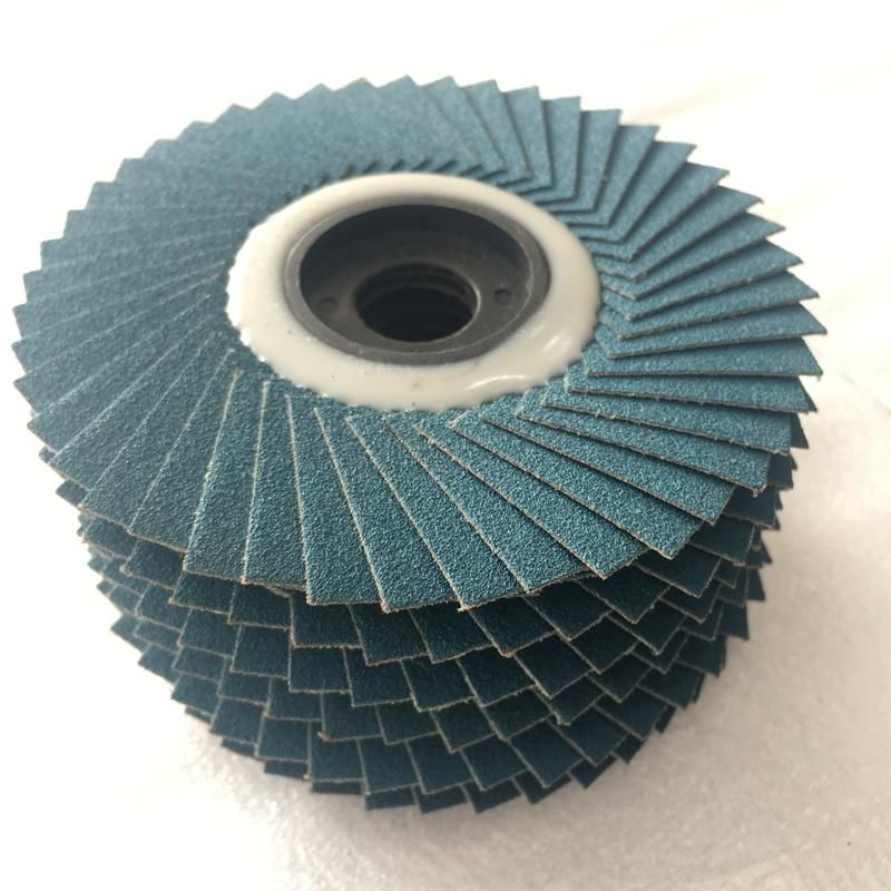 High Quality Premium Wear-Resisting 100mm Zirconia Alumina Radial Flap Disc for Grinding Stainless Steel and Metal