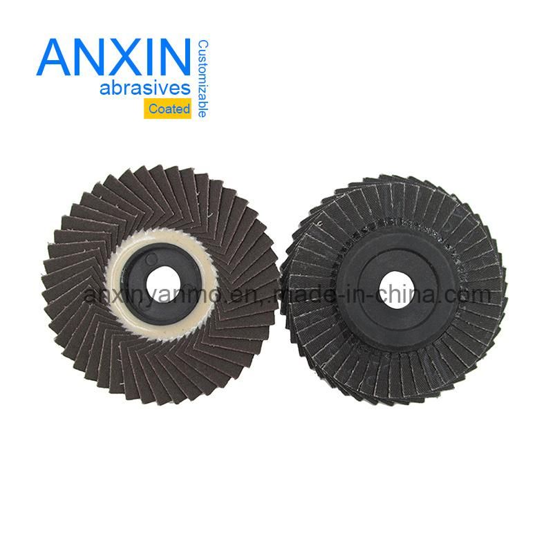 Flexible Flap Disc with Calcined Ao Sand Cloth for Surface Grinding