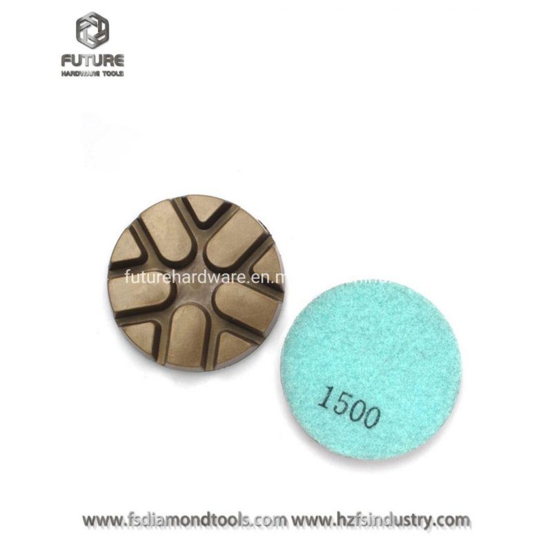 3inch Concrete Abrasive Floor Polishing Pads for Wet Use