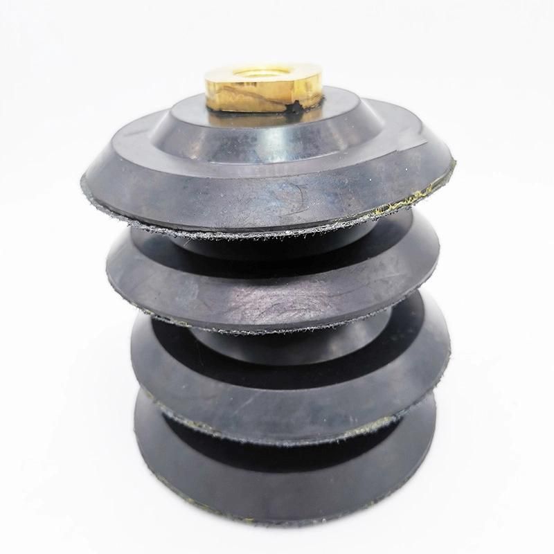 4inch Manufacturer of Diamond Polishing Pad 5/8-11 Rubber Backers Flexible Rubber Holder for Angle Grinder From China