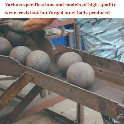 Supply HRC60-65 New Material Forged Steel Grinding Balls/ Grinding Media Ball/ Forged Ball/ Rolled Forged Ball for Ball Mill/Sag Mill Dia20-150mm