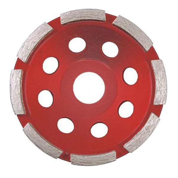 New Type Stone Working Double Row Diamond Cup Grinding Wheel