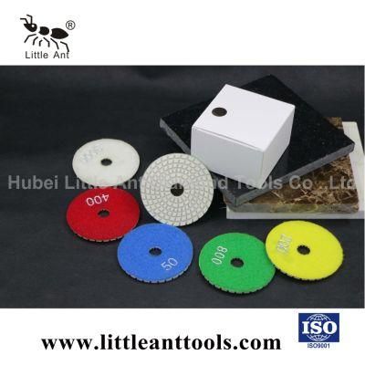 Factory Direct Sell White Diamond Polishing Pad Tools for Angle Grinder