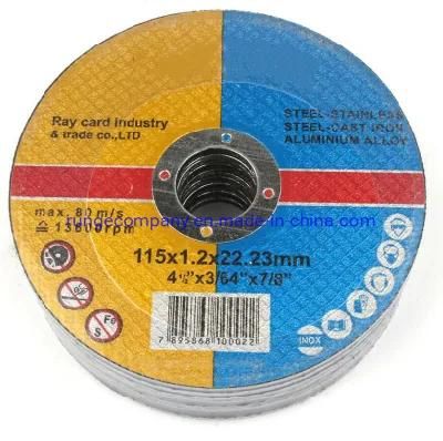 4.5inch Abrasive Electric Tools Cut-off Wheel Steel, Stainless Steel, Aluminum, Other Alloys Cutting Discs