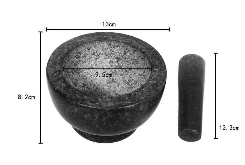 13X8cm Customized Stone Mortars&Pestles Manufacturer in China