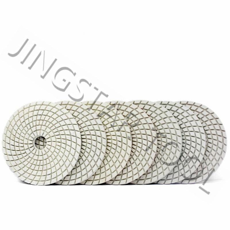 4" 100mm Marble Floor Polishing Pads for Wet Use Flexible Polishing Pad