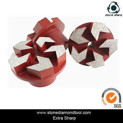 Arrow Segment Diamond Grinding Plug for Concrete