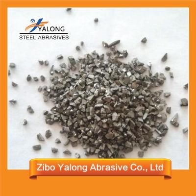 Abrasive Angular Bearing Steel Grit for Stone Granite Cutting