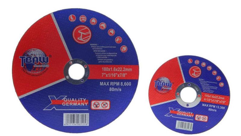 5" 115mm Super Thin Cutting Wheel for Metal and Stainless Steel