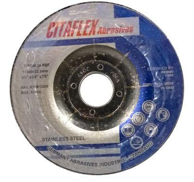 5-Inch by 1/8-Inch Metal Cutting and Grinding Disc Depressed Center Cut off Grind Wheel, 7/8-Inch Arbor