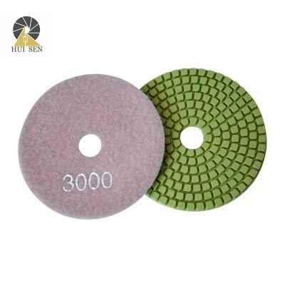 Diameter From 180mm to 400mm Big Size Diamond Floor Polishing Pads for Granite Marble Concrete