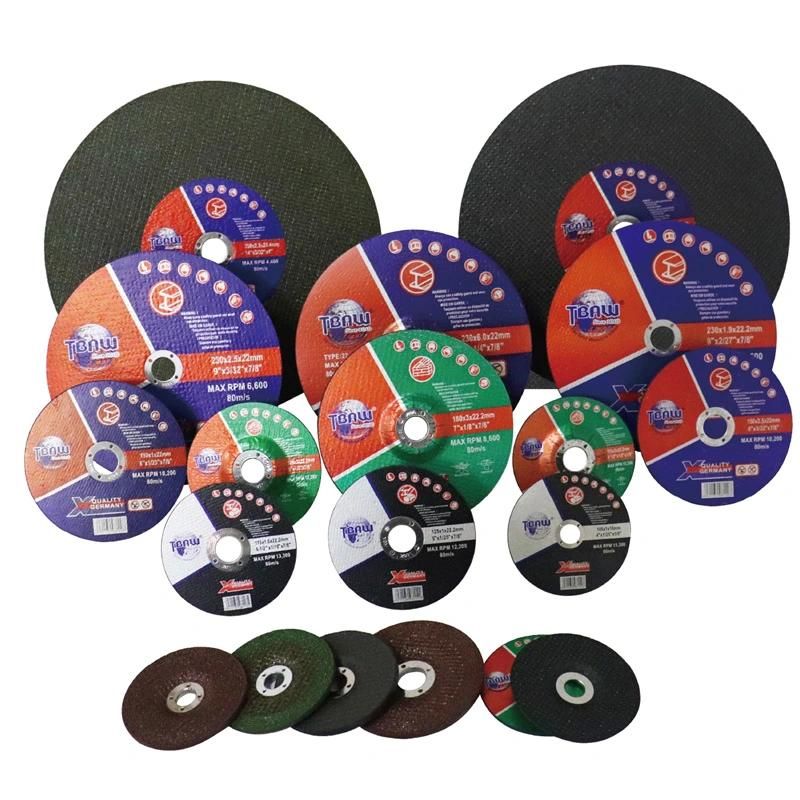 China Factory 7 Inch180*1.6*22.23mm for Stainless Steel and Metal Polishing Abrasive Cutting Wheels Disc