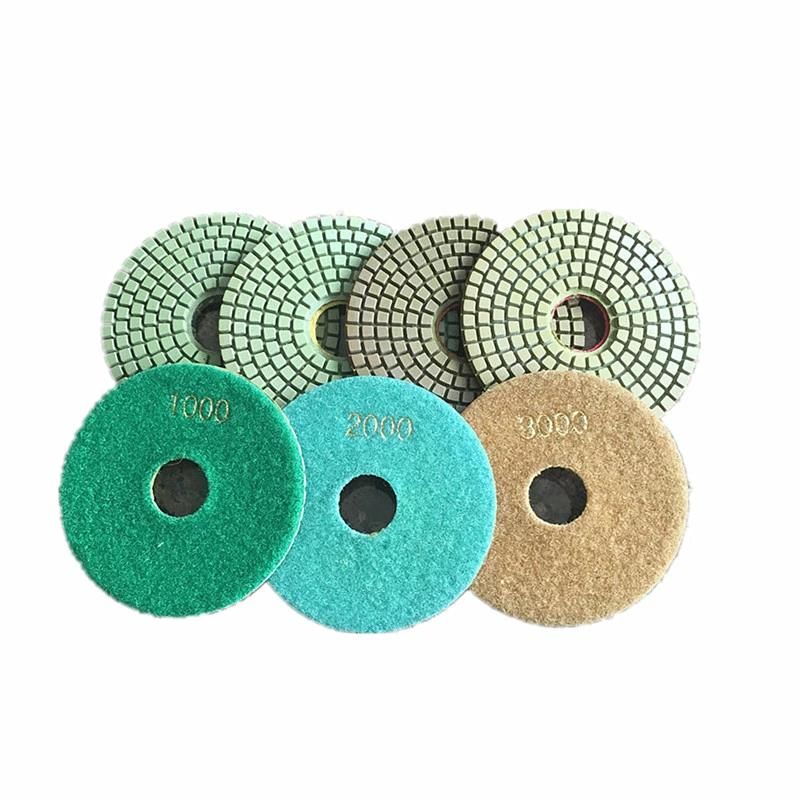 Factory 9 Inch Marble Granite Diamond Wet 9 Inch Polishing Pad