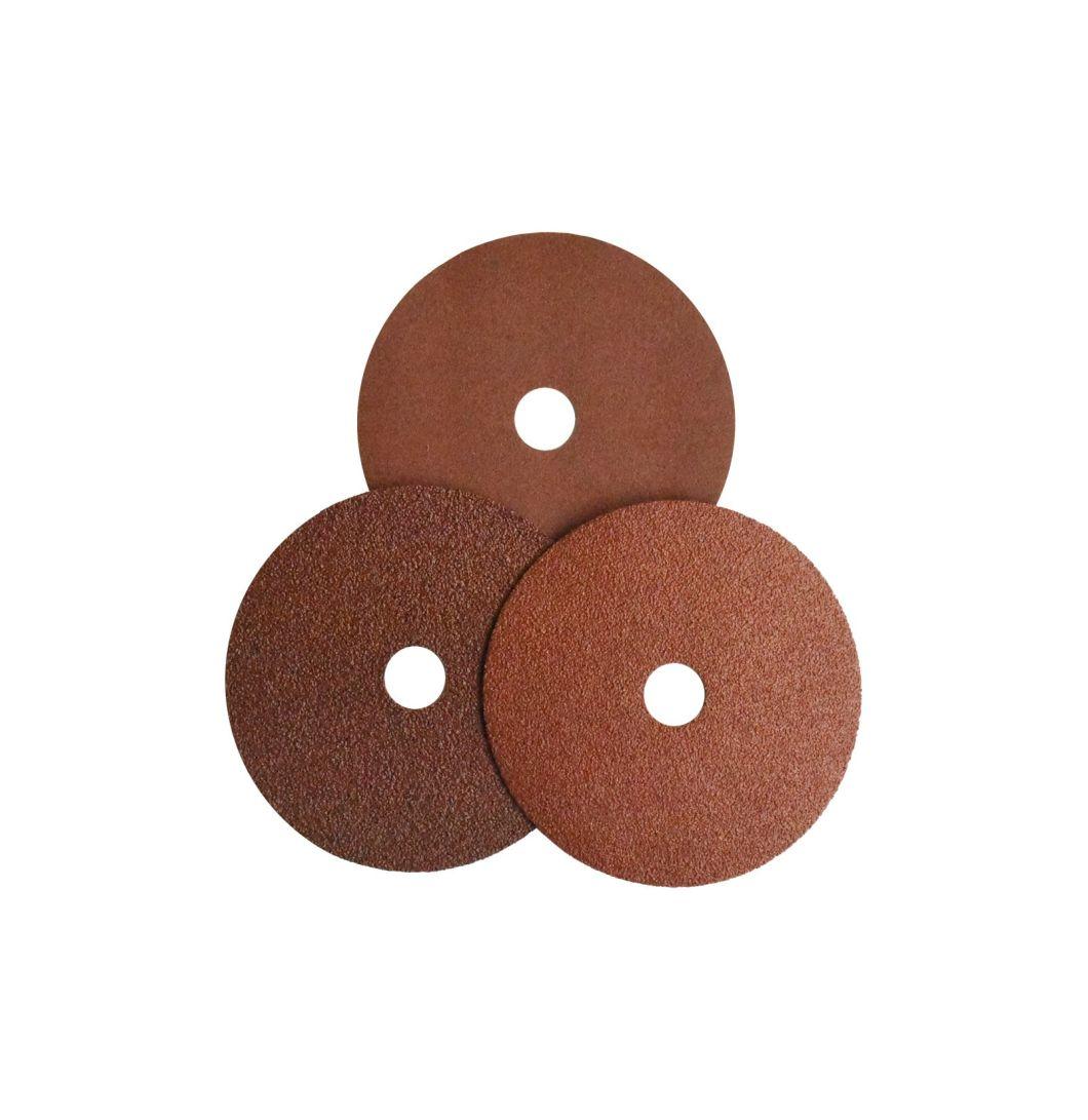 High Quality Premium Wear-Resisting Aluminium Oxide Fiber Disc for Grinding Stainless Steel and Metal