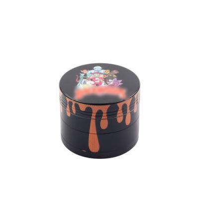 40mm 50mm 56mm 63mm Cookies Backwoods Zinc Alloy 4 Layers Smoking Cigarette Herb Tobacco Grinders