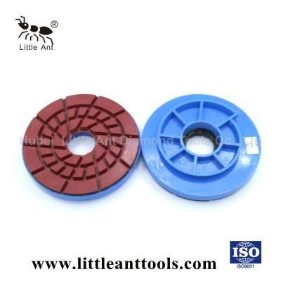 5&quot; Resin Floor Polishing Pad with PVC Backing