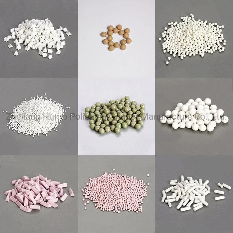 3p Random Shape Shapeless Granule Porcelain Polishing Media Abrasive Media China