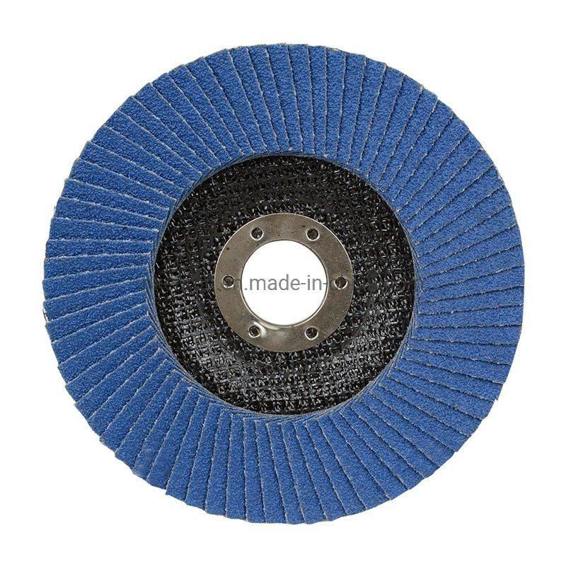 Zirconia Aluminum Oxide Abrasive Flap Disc Flap Wheel for Stainless Steel