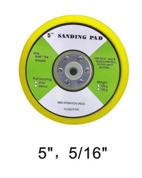 Strong Type 5inch Reinforced Sander Backing Pad